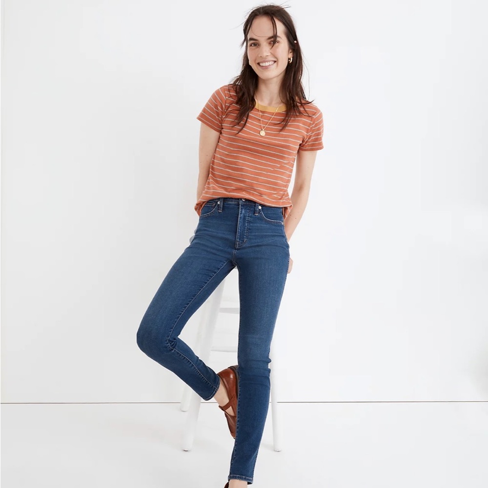 Madewell 9” High Rise Skinny Jeans